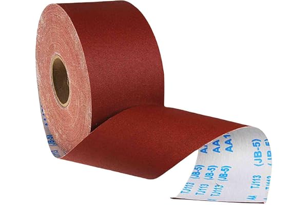 Rouleau de papier abrasif 5 m x 100 mm Grain 180