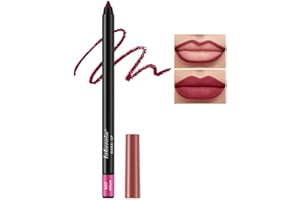 Qwesure Xixi Crayon contour des lèvres mat durable - Imperméable - Non adhésif - Réduit les ridules - Non collant