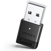 UGREEN PC i&ccedil;in Bluetooth 5.4 Adapt&ouml;r&uuml;, Fare, Klavye, Kulaklık, Cep Telefonu i&ccedil;in USB Dongle, Windows 11/10/8.1 i&ccedil;in Denetleyi