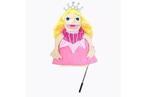 LOMTRATS Theater Hand Puppets for kids,Includes Teacher, policeman, farmer, pirate, detective, etc. with Movable Open Mouths,Perfect for Storytelling,Teaching,Festival Gifts,1 PCS with Joystick