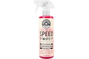 Chemical Guys Speed Wipe Quick Detailer - High Gloss, Streak-Free Shine for Cars, Trucks, Motorcycles, RVs, and More, Safe on Paint, Glass, Wheels, and Trim, Cherry Scent, 16 fl oz