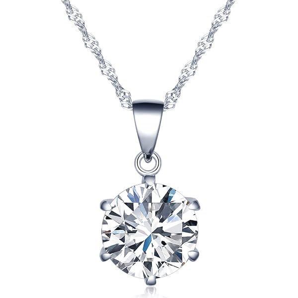 Ohrringe Damen Aus 925 Sterling Silber Mit Zirkonia – Ohrstecker In Geschenkbox (6 Mm)