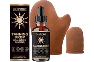 BETYBOPT Gouttes Autobronzantes,Autobronzant Visage et Corps,Sérum Autobronzant Visage,Goutte Bronzante Visage convient à la plupart des types de peau,Gouttes Autobronzantes Rapid pour Le Visage et Le Corps