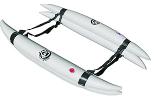 Airhead Ahsup-a006 SUP-Trainingsräder, perfekt für Anfänger, Yoga, Angeln, weiß, Einheitsgröße