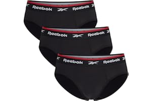 Reebok Wiggins Mutande Bambino Uomo (Pacco da 3)