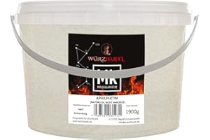 EINGETRAGENE WARENMARKE "WÜRZTEUFEL" Pektin, natürliches Apfel - Pektin Marmeladen - Pectin, Pflanzliches Geliermittel E440 (nicht amidiert nicht gebleicht). PE - Eimer 1900g. (1,9 KG)