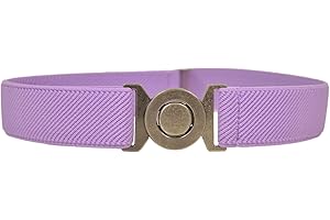 Olata Ceinture Enfants Réglable avec Attache Boucle Ronde (1 à 6 ans)