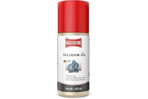 BALLISTOL 25331 – silikonolja, 65 ml droppflaska, för hällteknik och akrylflödesteknik, smörjning och skydd, 35 gram