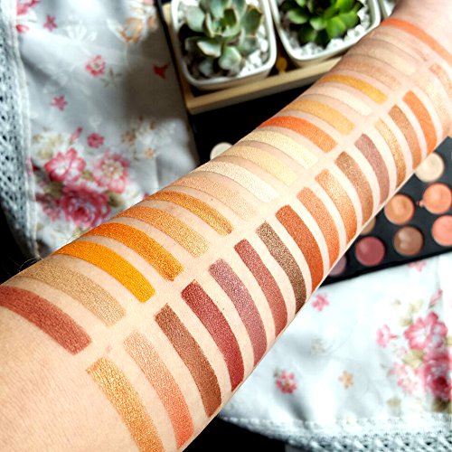 Lidschatten Palette, VALUE MAKERS® hoch pigmentierte Lidschatten, Profi-Augenpalette mit 35 Farben /35O - 4