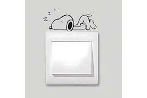 HMKAUFEN Simpatico Interruttore di Luce/Zoccolo Adesivo Decorativo in Vinile per Interruttore/Presa