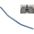 Motorcycle Handlebars Drag Bar 22mm 7/8 inch for Streetfighter Custom Bike Flat Tracker Bobber Chopper (Blue)