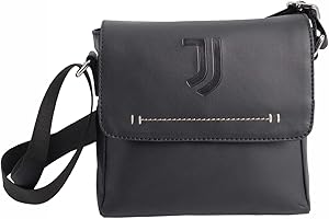 JUVIR|#JUVENTUS FC Ledertasche, Keine Geschlecht, Schwarz, S