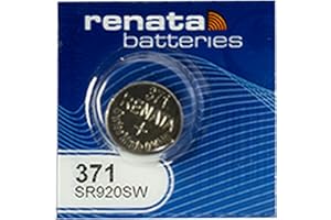Renata Watch Battery Swiss Made Renata 371 or SR 920 SW 1.5 V
