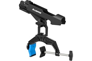 PLUSINNO Paquete de 2 Soportes para caña de Pescar para Barco, Soporte Mejorado para caña de Pescar con Abrazadera ampliada, Innovador diseño en Forma de V Doble, Apto para Pesca de Barco de Tubo