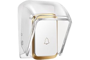 RPROONAY Housse étanche pour sonnette extérieure, étui résistant aux intempéries pour bouton-poussoir, clavier et dispositifs Ring, protège les unités de contrôle d'accès, empêche les dommages causés par la