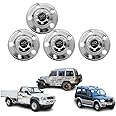 MODIFIED AUTOS 4 Pcs Car Wheel Center Hub Caps for Mahindra Bolero – 8.25 Inch | Compatible with Mahindra Trax, Bolero, Scorpio | Wheel Center Covers for Car Modification & Styling Accessories