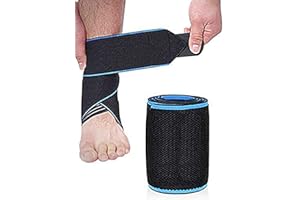 FYSHOP 1 Tobillera para Esguince Tobillera Estabilizadora Protector Compresión Ajustable Protección de Tobillos para Deportes