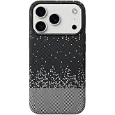 KZY İletişim iPhone 17 ProMax ile uyumlu Kapak M-Safe Şarj &Ouml;zellikli İnce Yapılı Karbon Kevlar Kılıf - Beyaz