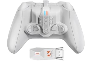 BIGBIG WON Accesorio de Botón Trasero Inalámbrico para Controlador Xbox Series X|S, Armor-X Pro para Jugar en Xbox Series X|S/Xbox One/Switch/Win, 6 Axis Gyro|Turbo|Macro Controller Paddles