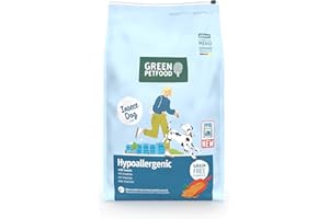 Green Petfood InsectDog Hypoallergen (1 x 10 kg) | Adult | Premium Trockenfutter für ausgewachsene allergische Hunde | getreidefrei mit Insektenprotein | nachhaltiges Hundefutter | (1er Pack NEU)