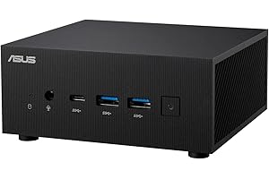 ‎ASUS ASUS ExpertCenter PN52-BBR959XD Barebone Mini PC (AMD Ryzen 9 5900HX , integrierte AMD Radeon Grafik, 2,5Gb LAN, WiFi 6E, Bluetooth 5.2, DisplayPort 1.4), schwarz