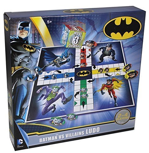 Preisvergleich Produktbild Ludo Batman VS Bösewichte 2-4 Spieler Familie Brettspiel