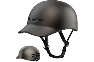 KINGLEAD Urban Commuter, casco da bicicletta, elegante, da uomo e da donna, per ciclismo, trekking, city scooter, da uomo, regolabile, 57 – 62 cm