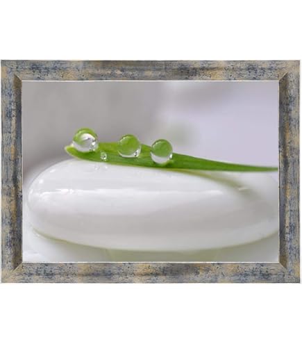 Cornice Portafoto DR35, 27 X 77 Cm (pino Bianco), Cornice In Legno MDF Da 35 Mm, Con Vetro Acrilico Antiriflesso, Retro Stabile E Ganci