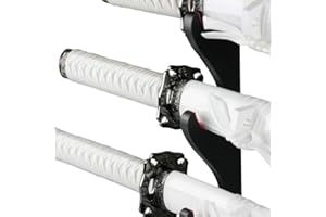 Epic Swords Katana Wakizashi Tanto White Dragon Schwertset mit stumpfen Klingen inklusive Schwertständer und Zubehör