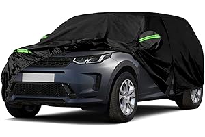 JUDANNA Telo Copriauto da Esterno Compatibile con Land Rover Discovery Sport L550 2015-2024, Copertura Auto Impermeabile Traspirante Telo per Auto con cerniera protezione da neve, pioggia, polvere
