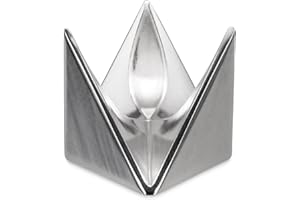 Alessi AGO01 Roost Coquetier Aluminium Argent 4,50 x 4,50 x 4,50 cm