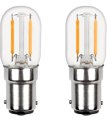 Ampoules Machine à Coudre Liuyife B15d - Blanc Chaud 2700K, Dimmable, 150LM, Lot De 3 - Pour Lampe De Couture
