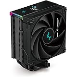 DeepCool AK400 DIGITAL, Dissipatore Aria per CPU con Schermo che Mostra la Temperatura della CPU,4 HeatPipes, TDP 220W, Stris