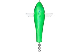 BLUEWING Deluxe Trolling Bird 1pc Trolling Lures 7.28in Mahi Trolling Lures for Big Game Tuna Teaser