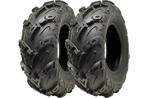 PARNELLS 24x8.00-12 ATV Quad Tyre OBOR Mudsling WU05 Tubeless Road Legal 217kg (Set of 2)