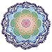 Produktbild OUMIZHI® Mandala Round Lotus Beach Throw Tapisserie Decke Teppich Hippie Boho Zigeuner Tischdecke Strand Handtuch Runde Yoga Mat