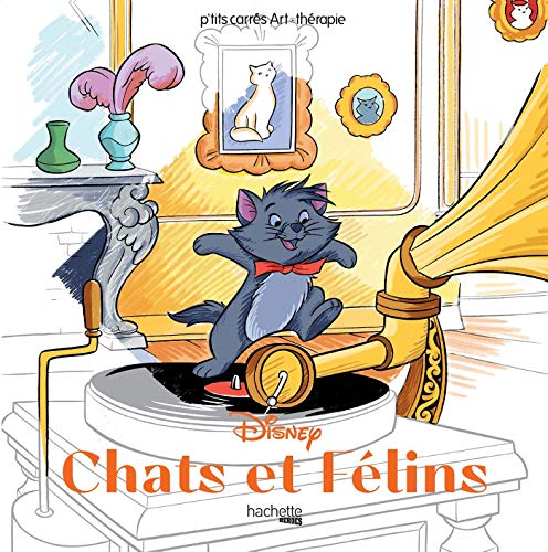 Télécharger Les carrés d'Art Thérapie Disney Chats & Félins Livre PDF Gratuit