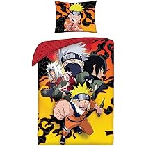 T-Shirt NAME IT Naruto Per Bambini/Ragazzi - Cotone, Collo A U, Stampa Gomma Morbida - Foto 4