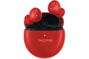 1More Auriculares intraurales ComfoBuds con cancelación Activa del Ruido (Rojo)