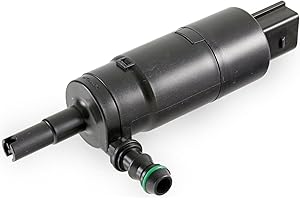 ‎HELLA HELLA 8TW 006 849-031 Waschwasserpumpe, Scheinwerferreinigung - 12V - elektrisch - Monopumpe - Stecker: Flachstecker