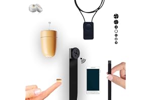 Mini kamera spionkamera tryckknapp osynligt trådlöst spionheadset komplett kit - kopia tentamen - äkta WiFi HD 1080p - perfek