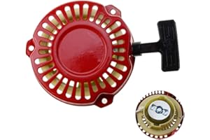 GOOFIT Avviamento a Strappo Alluminio Moto Tagliaerba 1 pezzo sostituzione per 152F 154F 1.5KW Motore Rosso