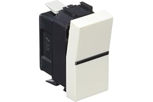 Niessen Zenit - Pulsador estrecho, color blanco