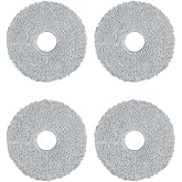 Dreame X40 Ultra L40 Ultra ile Uyumlu Mikrofiber Mop Bez 4 Adet
