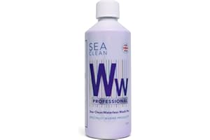 SEA CLEAN SPECIALIST MARINE PRODUCTS SEA CLEAN - Waterless Wash Pro (WWpro) - Boat Wash - Showroom Shine - Carnauba Wax - Premium Boat Cleaner - Marine Cleaner