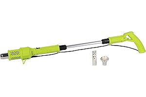 Kinzo Garden Quemador de malas hierbas – 2000 W – hasta 650 °C – multifuncional – eléctrico – respetuoso con el medio ambiente