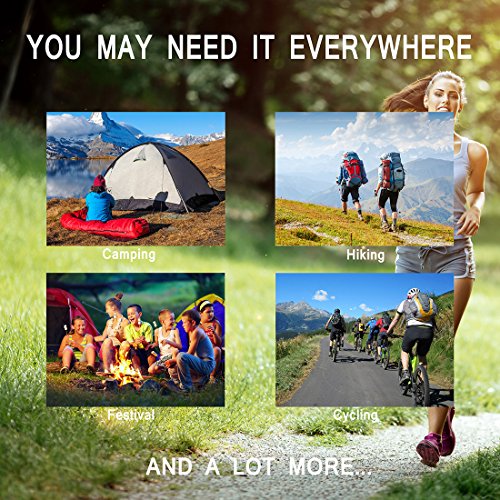 Hisea Outdoor Camping Picknick Decke -Wasserdichte Picknickdecke und Stranddecke mit Tasche Übergroß 71 x 59inch, weich und leicht für den Strand, zum Reisen, Wandern, Camping oder für Festivals - 7