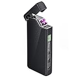VVAY Elektro Lichtbogen Feuerzeug USB C Aufladbar, Sturmfeuerzeug Elektrisch, männer Geschenke Geburtstag
