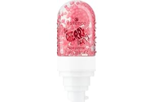 Essence Cosmetics Prebase facial SO CHERRY happy, de larga duración, priming, natural, 35 ml
