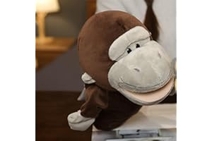 LOMTRATS Marionette a Mano con Animali per Bambini,Il Bambino Include Lupo Leone ecc.Bocche Aperte Mobili,Perfette per Raccontare storie,Insegnare,Scuola Materna,Regali di Compleanno